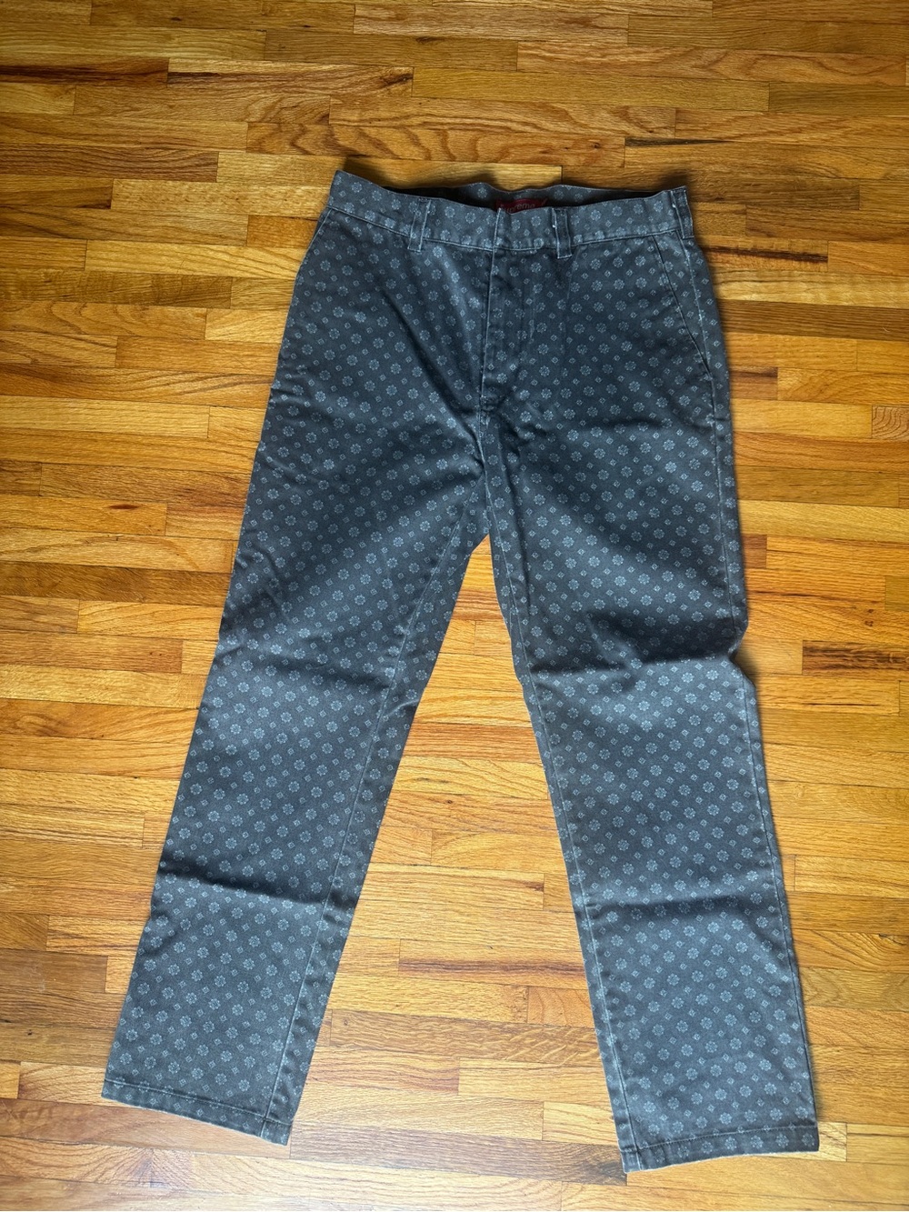 Supreme Jacquard Work Pants FW16
